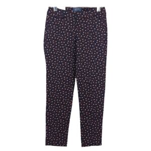 3/$20 NEW Old Navy Floral Pants Viney Floral Womens Size 2 Mid Rise Ankle Length